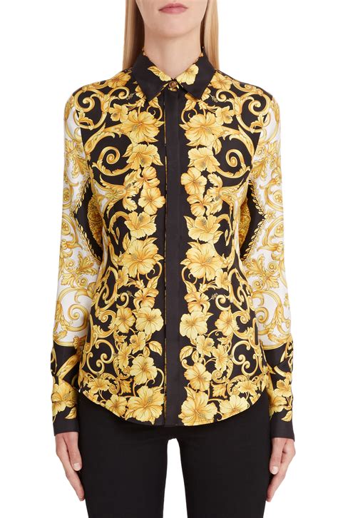 versace style shirt ladies